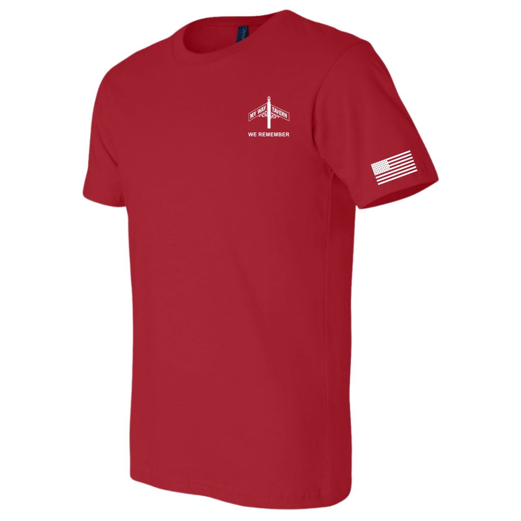 R E D - Remember All Deployed Adult Short Sleeve Tee